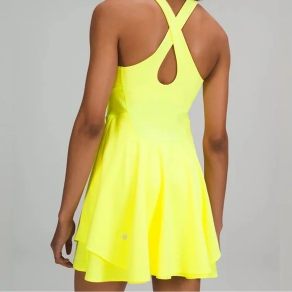 Lululemon Neon Yellow Tennis Dress - Picture 5 of 5